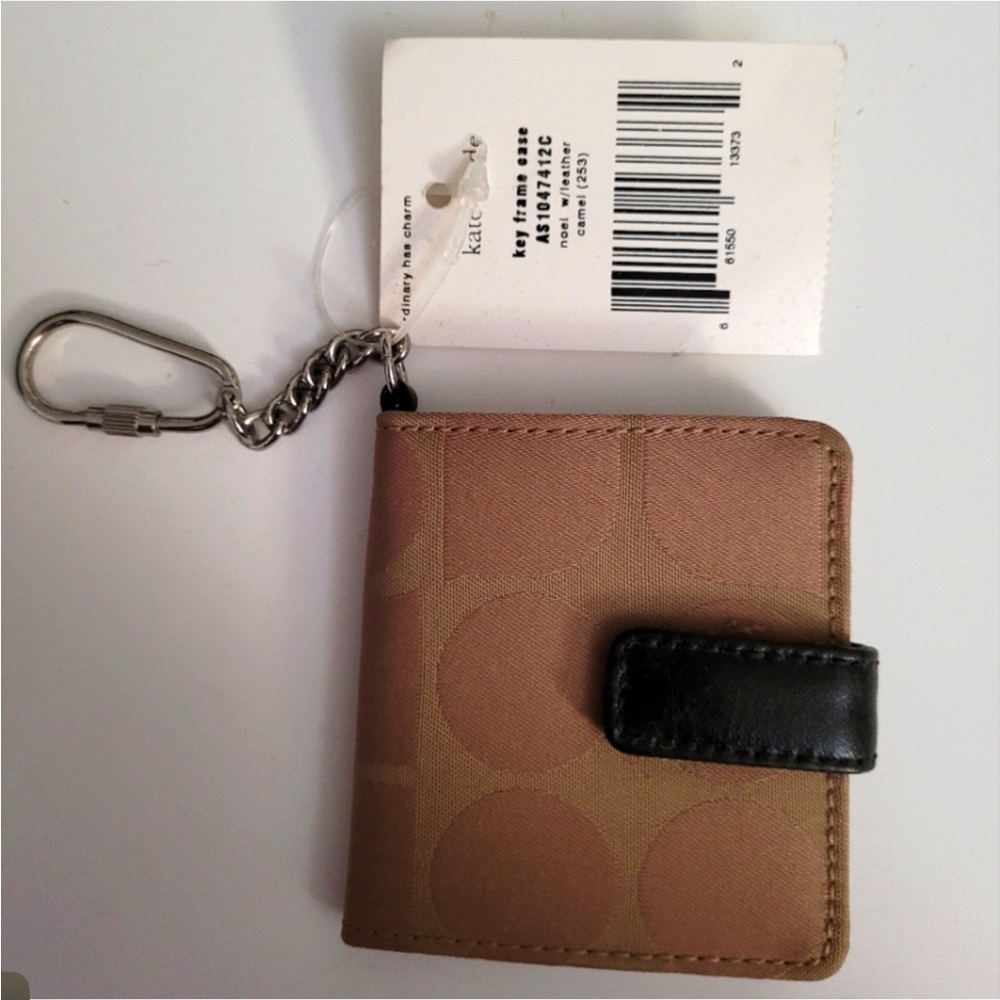 Kate Spade 🦄 photo book keychain RARE NWT